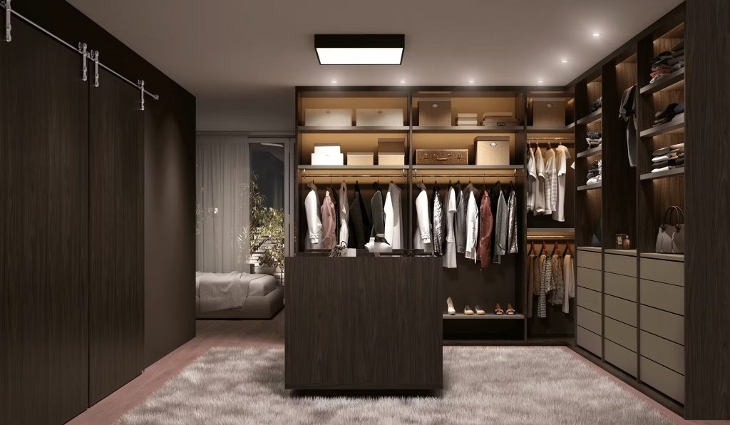 Otimizando espaços: closets elegantes para uma vida organizada