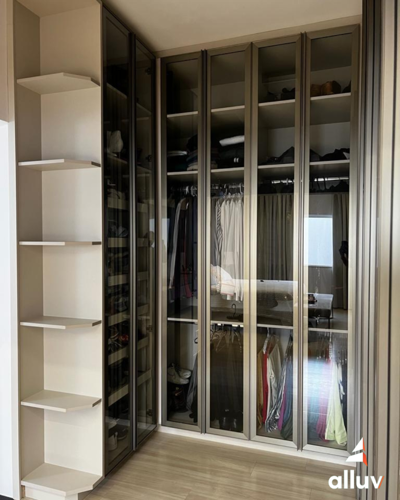 Profundidade para guarda roupas