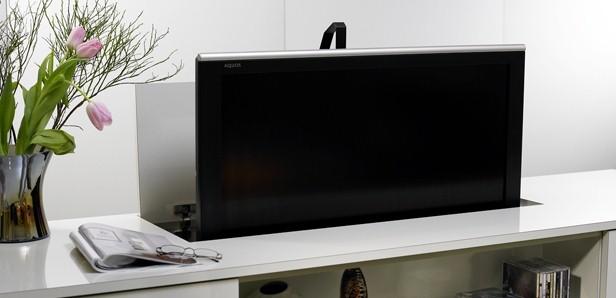 TV Lift é ideal para otimizar o espaço incluindo tecnologia no dia a dia