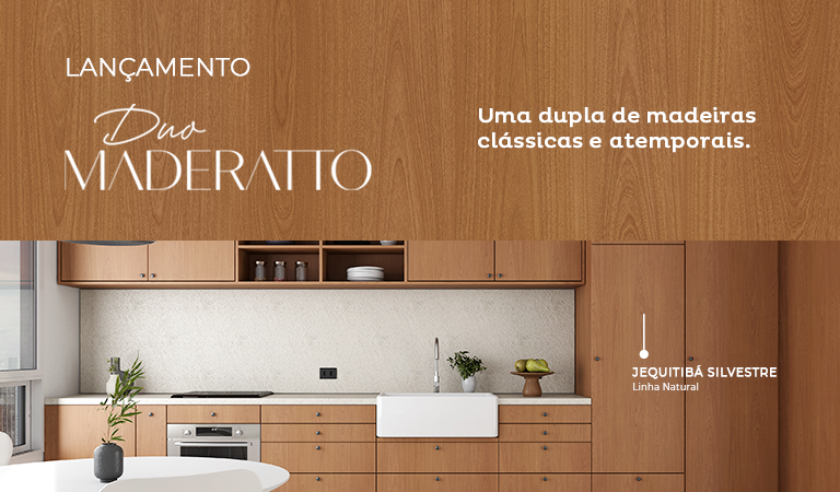 Duo Maderatto: Atemporalidade na nova coleção da Greenplac