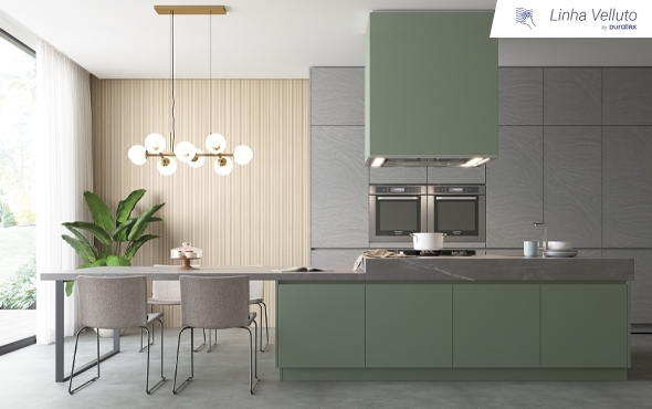 MDF Verde Floresta da Duratex