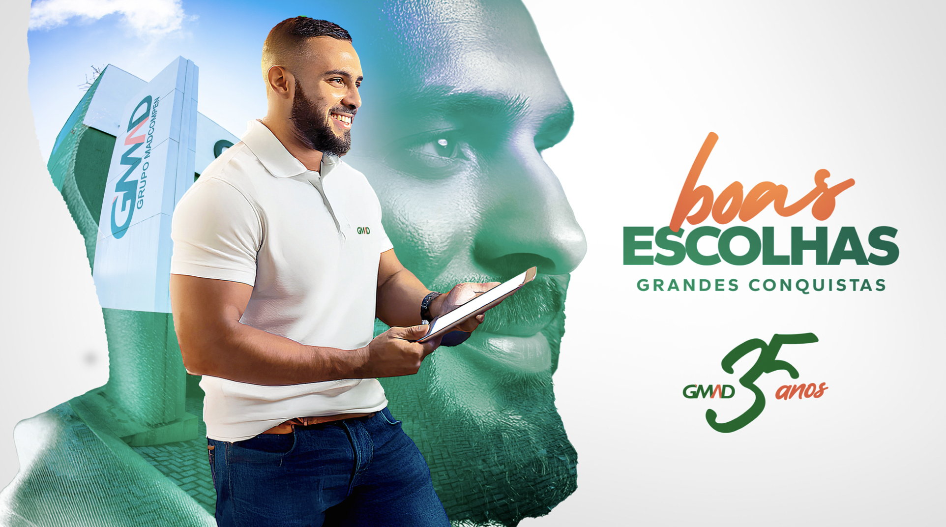GMAD celebra 35 anos com a campanha “Boas Escolhas, Grandes Conquistas”