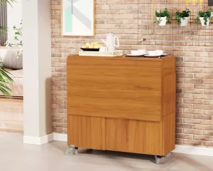 mesa de jantar dobrável