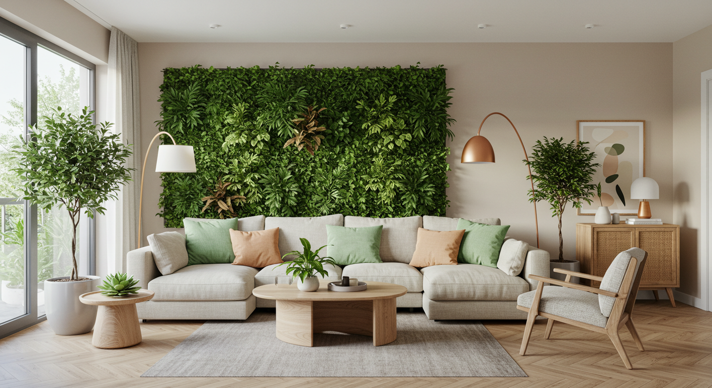 Tendências de decoração para 2026: sustentabilidade, tecnologia e bem-estar