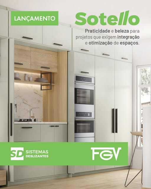 Apartamentos compactos exigem móveis com melhor ocupação dos espaços