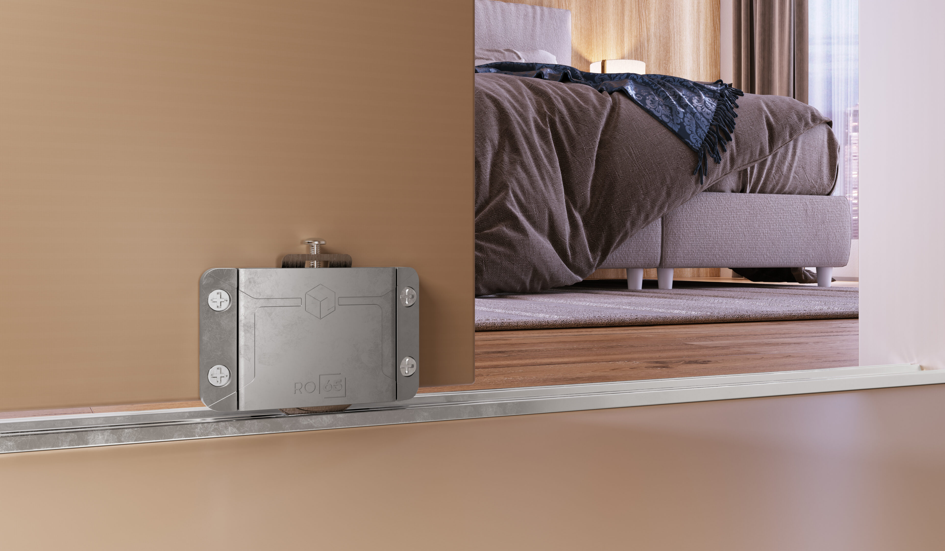 RO 65 PRIME na prática: como ganhar tempo na instalação de portas de correr sem perder precisão