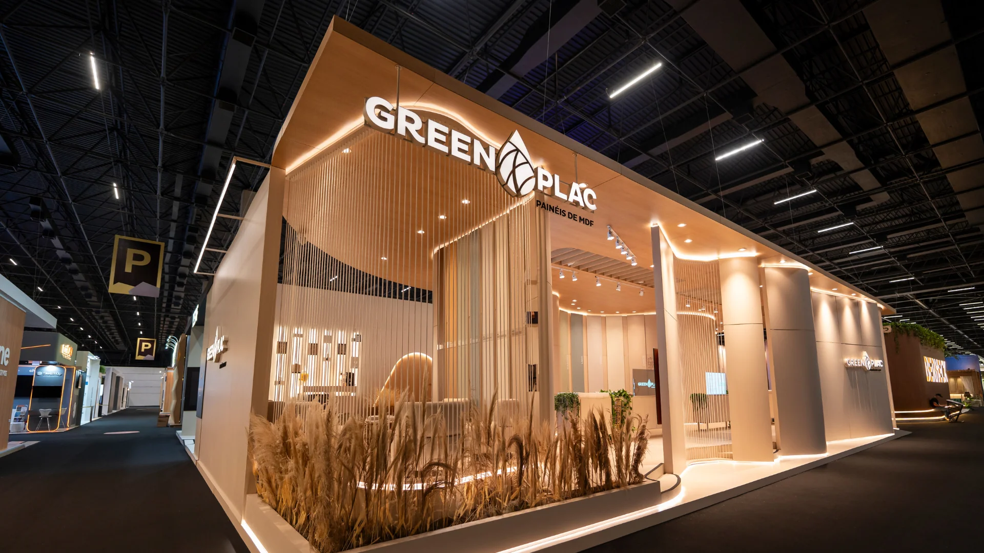 Expo Revestir: Material utilizado no estande da Greenplac será doado
